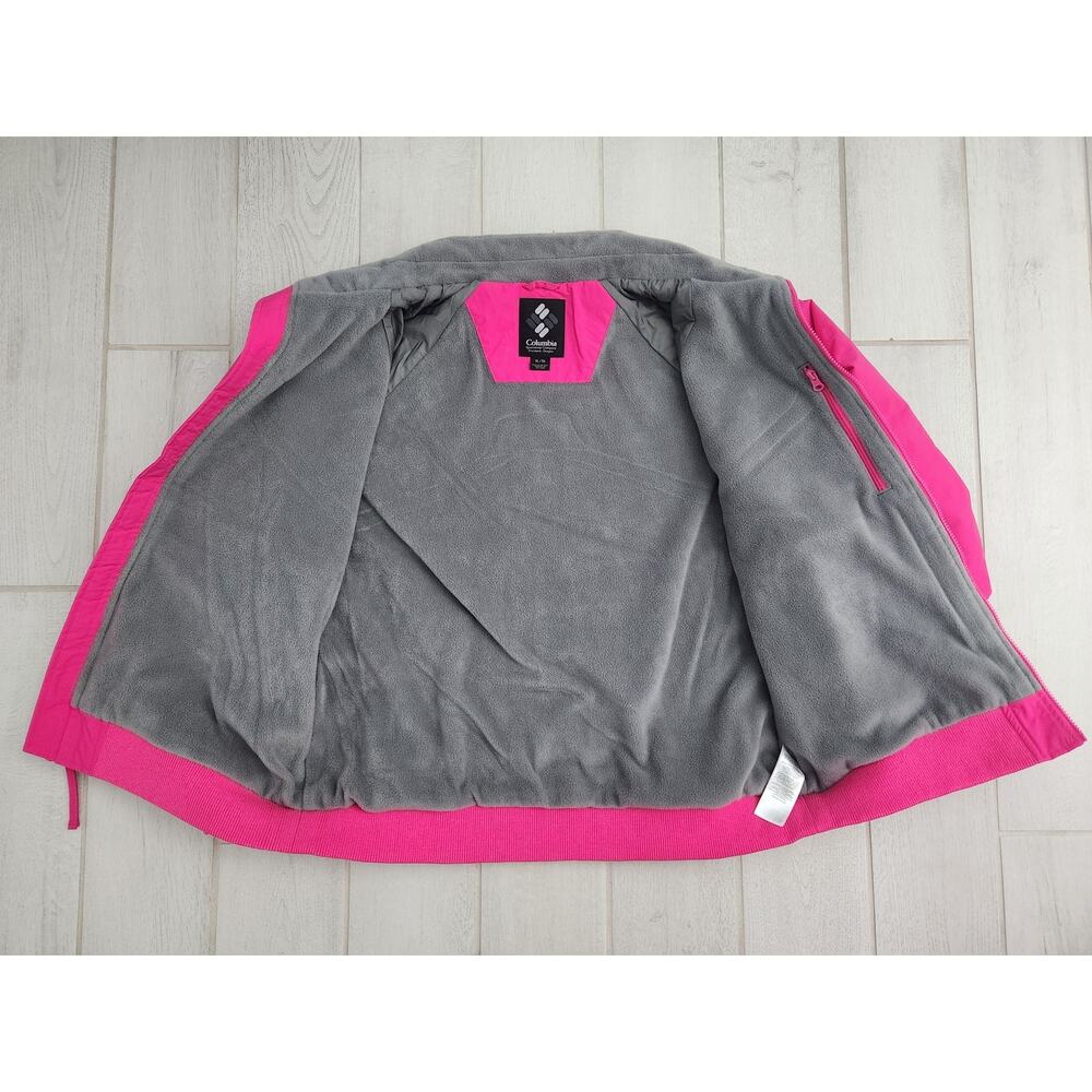 Columbia Castle Pines Men's XL Pink Winter Jacket Fleece Lined Ski Coat NEW $100 - Picture 4 of 9